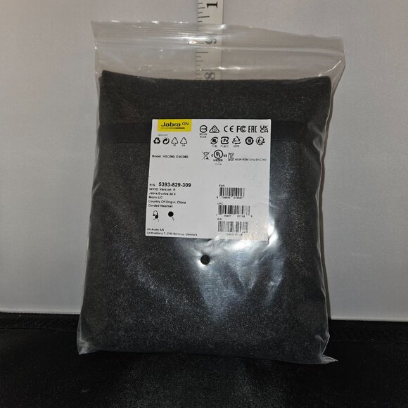 Jabra Evolve 30 II 3.5mm/USB-A MS Mono Wired On-Ear Headset ~ NEW ~ UNUSED - Picture 2 of 3